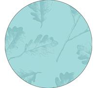 Bonateks, Round Digital Printed Mouse Pad, Non-Slip Base, for Office and Home, Diameter:22cm