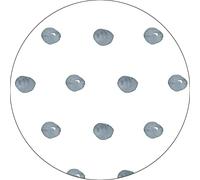 Bonateks, Round Digital Printed Mouse Pad, Non-Slip Base, for Office and Home, Diameter:22cm