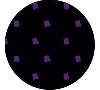 Bonateks, Round Digital Printed Mouse Pad, Non-Slip Base, for Office and Home, Diameter:22cm