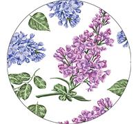 Bonateks, Round Digital Printed Mouse Pad, Non-Slip Base, for Office and Home, Diameter:22cm