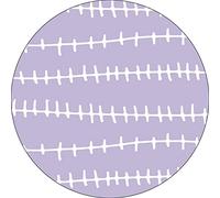 Bonateks, Round Digital Printed Mouse Pad, Non-Slip Base, for Office and Home, Diameter:22cm