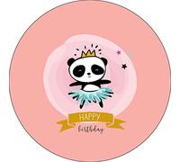 Bonateks, Round Digital Printed Mouse Pad, Non-Slip Base, for Office and Home, Diameter:22cm