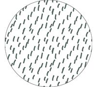 Bonateks, Round Digital Printed Mouse Pad, Non-Slip Base, for Office and Home, Diameter:22cm