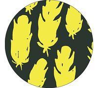 Bonateks, Round Digital Printed Mouse Pad, Non-Slip Base, for Office and Home, Diameter:22cm