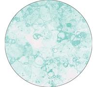 Bonateks, Round Digital Printed Mouse Pad, Non-Slip Base, for Office and Home, Diameter:22cm