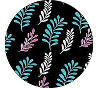 Bonateks, Round Digital Printed Mouse Pad, Non-Slip Base, for Office and Home, Diameter:22cm
