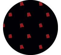 Bonateks, Round Digital Printed Mouse Pad, Non-Slip Base, for Office and Home, Diameter:22cm