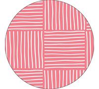 Bonateks, Round Digital Printed Mouse Pad, Non-Slip Base, for Office and Home, Diameter:22cm