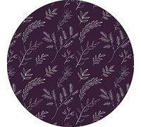 Bonateks, Round Digital Printed Mouse Pad, Non-Slip Base, for Office and Home, Diameter:22cm
