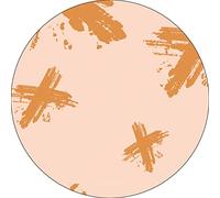 Bonateks, Round Digital Printed Mouse Pad, Non-Slip Base, for Office and Home, Diameter:22cm