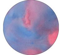 Bonateks, Round Digital Printed Mouse Pad, Non-Slip Base, for Office and Home, Diameter:22cm