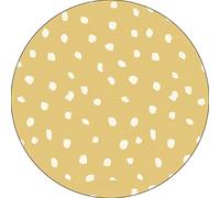 Bonateks, Round Digital Printed Mouse Pad, Non-Slip Base, for Office and Home, Diameter:22cm