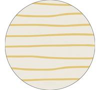Bonateks, Round Digital Printed Mouse Pad, Non-Slip Base, for Office and Home, Diameter:22cm