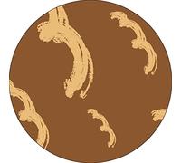 Bonateks, Round Digital Printed Mouse Pad, Non-Slip Base, for Office and Home, Diameter:22cm