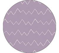 Bonateks, Round Digital Printed Mouse Pad, Non-Slip Base, for Office and Home, Diameter:22cm