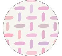 Bonateks, Round Digital Printed Mouse Pad, Non-Slip Base, for Office and Home, Diameter:22cm