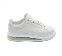 Bonateks Women's Defrby100099 Sneaker, White, 5 UK