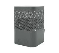 BonAura AirOne Non-Electric Dehumidifier / 360° Ventilation/Spout and 680 g Dehumidifier Granules/For Bathroom, Kitchen & More/Up to 23m² (Grey)
