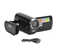 Bonbela 1.8 Inch IPS Touch Screen Digital Video Camera Recorder HD 12MP 4x Zoom with Fill Light Electronic Image Stabilization for Travel Baby Recording