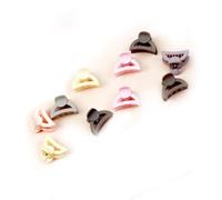 Bonbela 100pcs Small Hair Clips, Cute Bow Tie Flower Fruit Shaped Mini Hair Claw Clips for Girls, with Bright Colors and Adorable Designs (K)