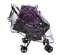 Bonbela 1Pc PVC Universal Waterproof Baby Stroller Rain Cover Dust Wind Shield Pram Accessory