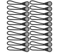 Bonbela 20 Pieces Backpack Zipper Puller Glow in the Dark Anti-lost for Outdoor Mountaineering Camping