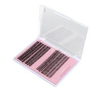 Bonbela 240pcs False Eyelash Clusters, D Curl Handmade Individual Lashes Set with Root 2.0 Combining Line Technology, for Daily Dating Party Makeup (DIY-SET-030)