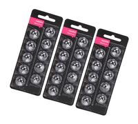 Bonbela 30pcs Sound Aids Replacement Domes for MiniFit Double Vent Single Layer Anti Static Silicone Open Domes PES A02 (6mm)