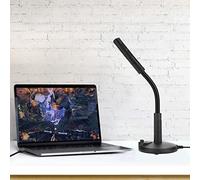 Bonbela 360 ° Rotation Metal Gooseneck Independent Switch Design USB Microphone for Computer, Desktop Plug & Play Recording, Online Chatting with Background Noise Elimination Technology