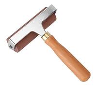 Bonbela Brayer Roller Set 3 Sizes 5cm 10cm 15cm Rubber Paint Roller Rubber Brayer Paint with Non-Slip Handle for Printmaking Stamping Scrapbooking Paper Crafts (10cm)
