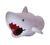 Bonbela Cartoon Faucet Extender for Toddlers, Reduces Splashing, Saves Water with Cute Animals, Portable and Durable, Great Gift or Toy (Small Shark)