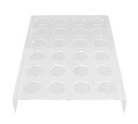 Bonbela Coffee Pod Organizer Tray Coffee Pod Drawer Holder Storing Trays 24 Broad Beans Hands Transparent Acrylic U Shape Capsule Organizer For Kitchen Counter