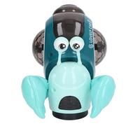 Bonbela Crawling Snail Baby Toy with Music 3D Light Interactive Early Training for Toddlers (Blue)