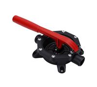 Bonbela Diaphragm Hand Bilge Pump, 720GPH Manual Water Transfer Pump with 1 1/4 Inch Hose, for Yacht Boat Bilge Water Removal