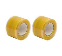 Bonbela Durable Silicone Fix Adhesive Tape, Flexible Tape for Canoe Kayak Paddles, High and Low Temp, Easy to Carry and Store, Non-sticky, Excellent Ductility (Yellow)