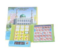 Bonbela Electronic Sound Learning Book, Kids Arabic Sound Book, Electronic Learning Toy with Clear Pictures Words Letters for Arabic Language Learning, Engage Your Child for Endless Fun