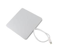Bonbela External DVD Burner, Slim Quiet Slot-in Load Type C One-Button | for PC Laptop Mac, USB 2.0 Plug and Play, No Driver Required, Supports CD DVD Read & Burn