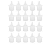 Bonbela Eyelash Glue for Glue for Spare Nozzles 10 × 7 × 2 20 Eyelash Extension Fake Vaccination Bottle Plug for