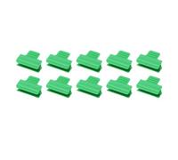 Bonbela Greenhouse Frame Clips 100 Pieces Garden Cuts Clamps Plastic Multi -Resurrection Film Shadow Network Clips for Greenhouse (11mm)