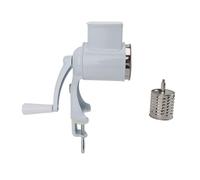 Bonbela Grinder Grain Mill Manual Grain Mill Aluminum Alloy Stainless Steel Corn Table Handcuffs Removable Hand March Cereal Grinder (Type 1)