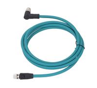 Bonbela Industrial Ethernet Cable M12 X Code 8Pin to RJ45 Male 2M | CAT6A Shielded Cord, 10Gbps 500MHz, IP67 for Factory Automation, Sensors, Industrial Cameras