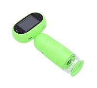 Bonbela Kids Digital Microscope, 2in Mini Handheld LED Microscope Toy for | 1080P HD Screen, Adjustable 8 LED Lights, Built-in 800mAh Battery, Supports 32G Memory Card, Compatible with Computer Viewing
