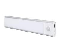 Bonbela LED Cabinet Light Strip Movement Sensor Cabinet Light Strip Ultra Fine Rechargeable Wine Smart LED Magnetic Shoe (Silver)