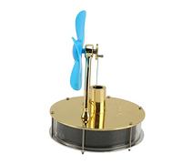 Bonbela Low Temperature Stirling Engine Physics Science Teaching Model with Mirror Stainless Steel Base for Kids Science Project Gifts and Classroom Demonstration