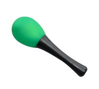 Bonbela Marakas Kids Holiday Party Shaker Rattle Hand Percussion Musical Instrument Educational Toys For Early Education (Green)