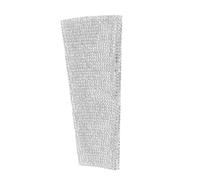 Bonbela Microphone Handle Cover Mic Wrap Decorative Sleeve Sparkly Bling Rhinestone Glass Fabric with Soft Interior for Weddings Parties TV Live (Silver)