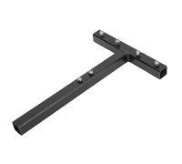 Bonbela Mobility Scooter Basket Bracket Replacement Heavy Duty Iron Rear Basket Mounting Bracket with Sturdy Construction for 22mm Square Tubes 32x21cm