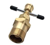 Bonbela Olive Puller Olive Removal Tool Olive Remover 15mm 22mm Solid Brass Pipe Ferrule Removal Tool with High Strength Hardness for NPT 1/2in 3/4in Copper Pipes