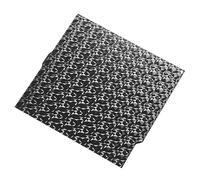 Bonbela PEI PEO Build Plate, Flexible Textured and Glossy Hot Bed Platform with Excellent Adhesion for Carbon 3D Printer 260x271mm