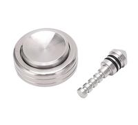 Bonbela Portable Metal Finger Gyroscope Toy, Stress Release, Improve Finger Flexibility - Pressure Relieving Fidget Gyroscope, for Home, Office, Bus